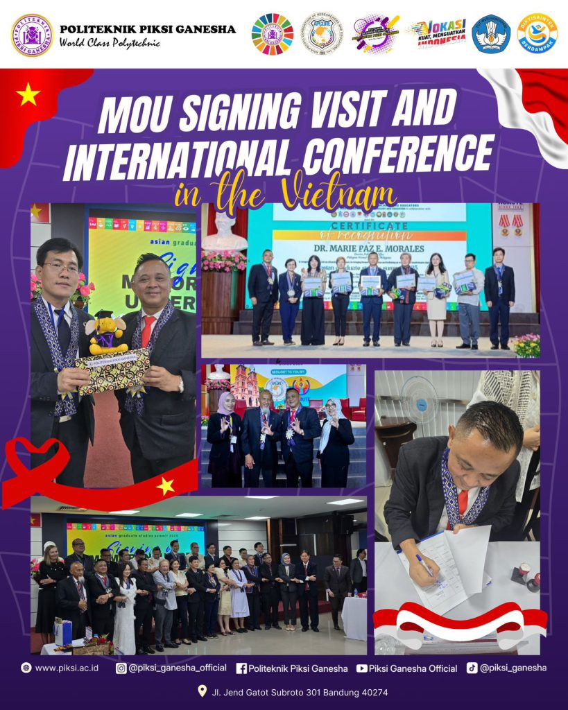 MoU Signing Visit and Participation in International Conference, joining Asian Graduate Studies Summit (A-GRASS) 2025, in Ho Chi Minh City, Vietnam, with the theme: “Bridging Knowledge to Action: Transformative Graduate Education and Research for a Sustainable Asia.”